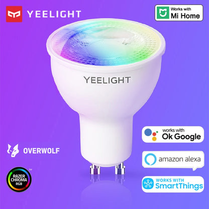 Bombilla Foco LED YEELIGHT Inteligente GU10 RGB: Ahorra energía mientras disfrutas de una iluminación personalizada